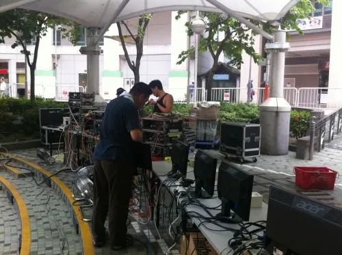 Setup - 2012 legislative forum @ Tin Shui Wai