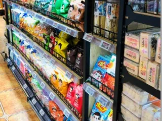 Electronic shelf labels on retail store shelving
