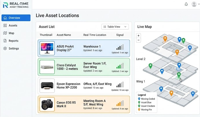 BLE dashboard